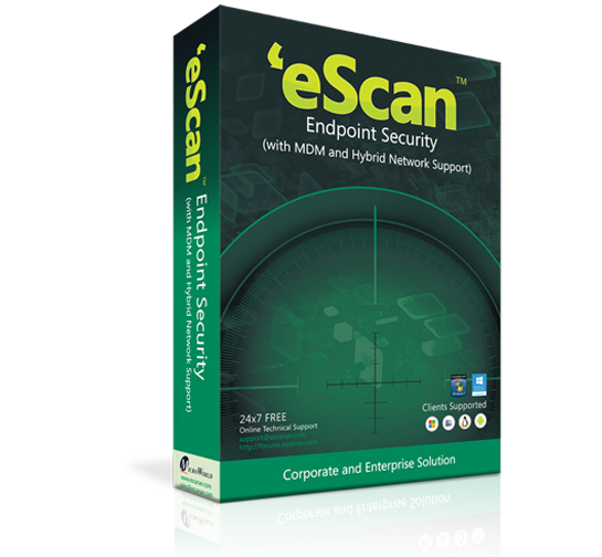 eScan Endpoint Security (con MDM y Soporte para Redes Híbridas) 